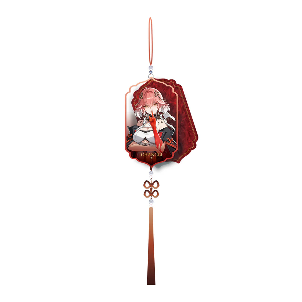 Resonator Theme Irregular Acrylic Keychain - Image 4