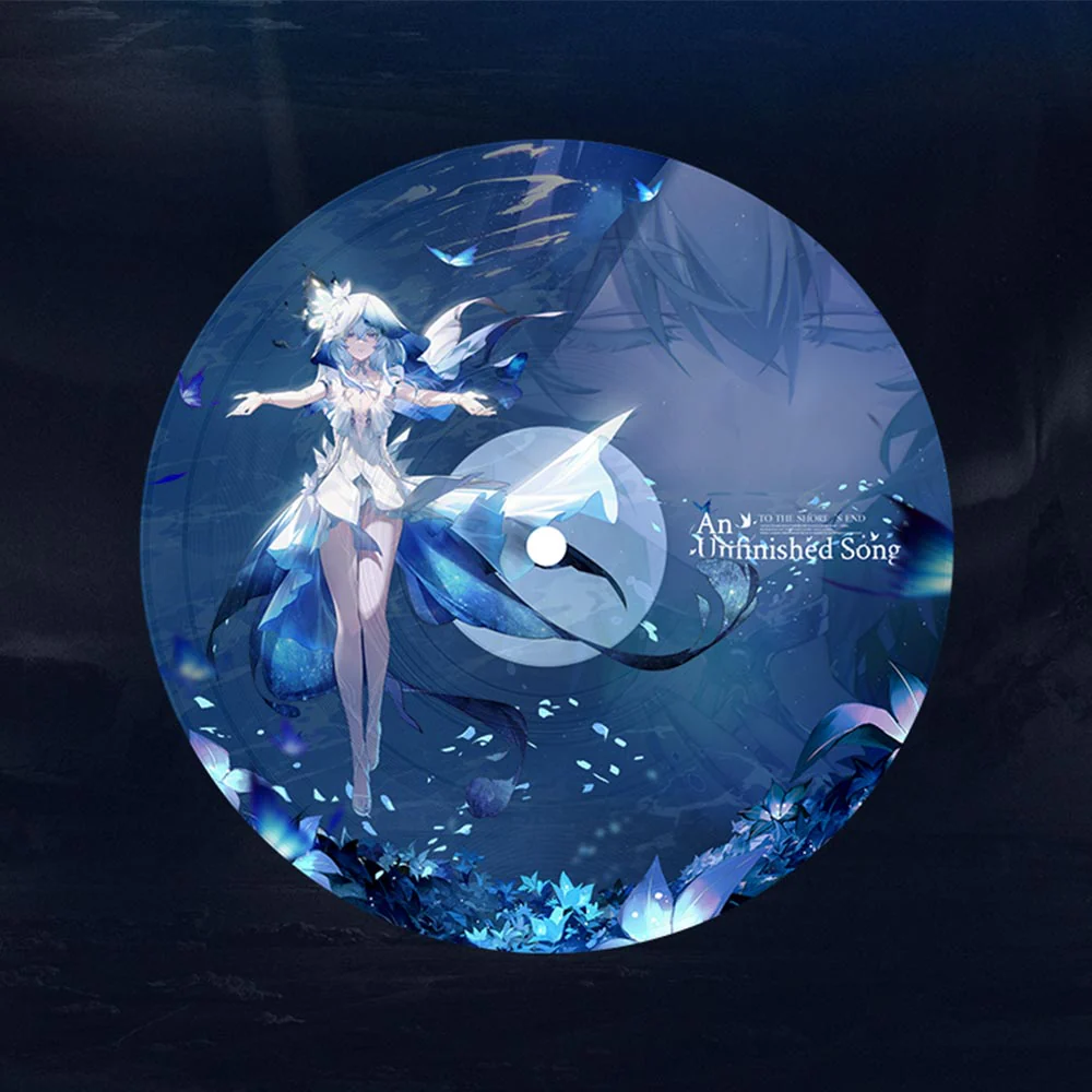 Resonator Themed The Shorekeeper Vinyl Record Ornament - Image 3