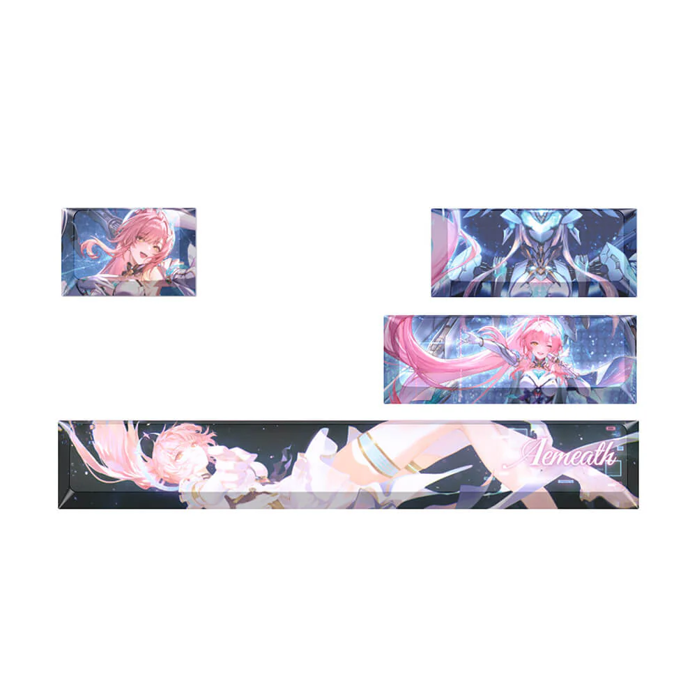 【 Pre order 】Aemeath Snowfluff Whispers Themed Keyboard - Image 12