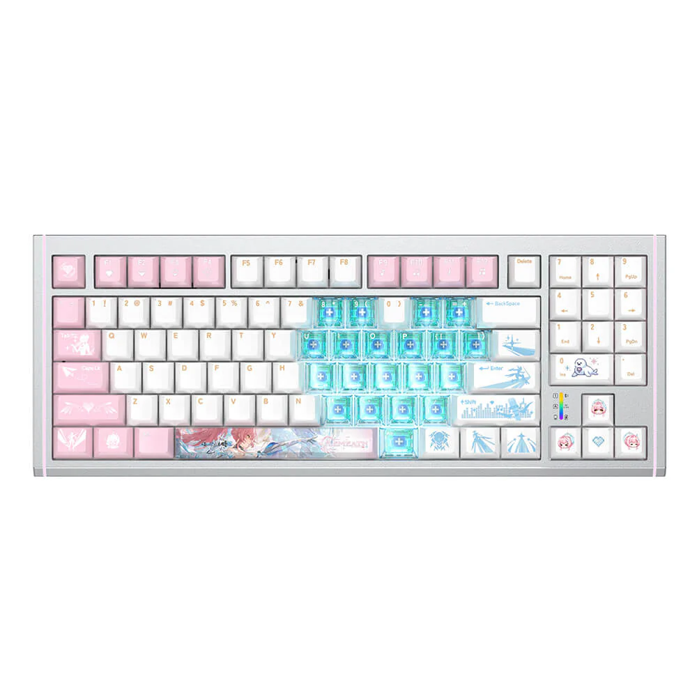 【 Pre order 】Aemeath Snowfluff Whispers Themed Keyboard - Image 7