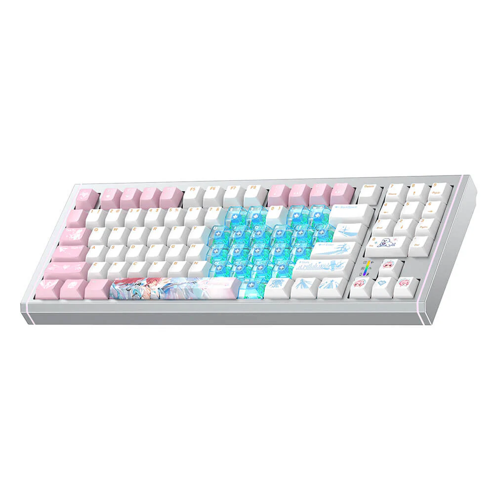 【 Pre order 】Aemeath Snowfluff Whispers Themed Keyboard - Image 9