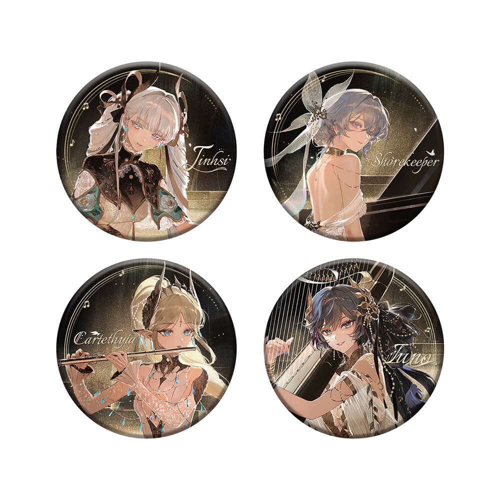 【 Pre order 】All That Resonates Themed Reflective Tin Badge - Image 6