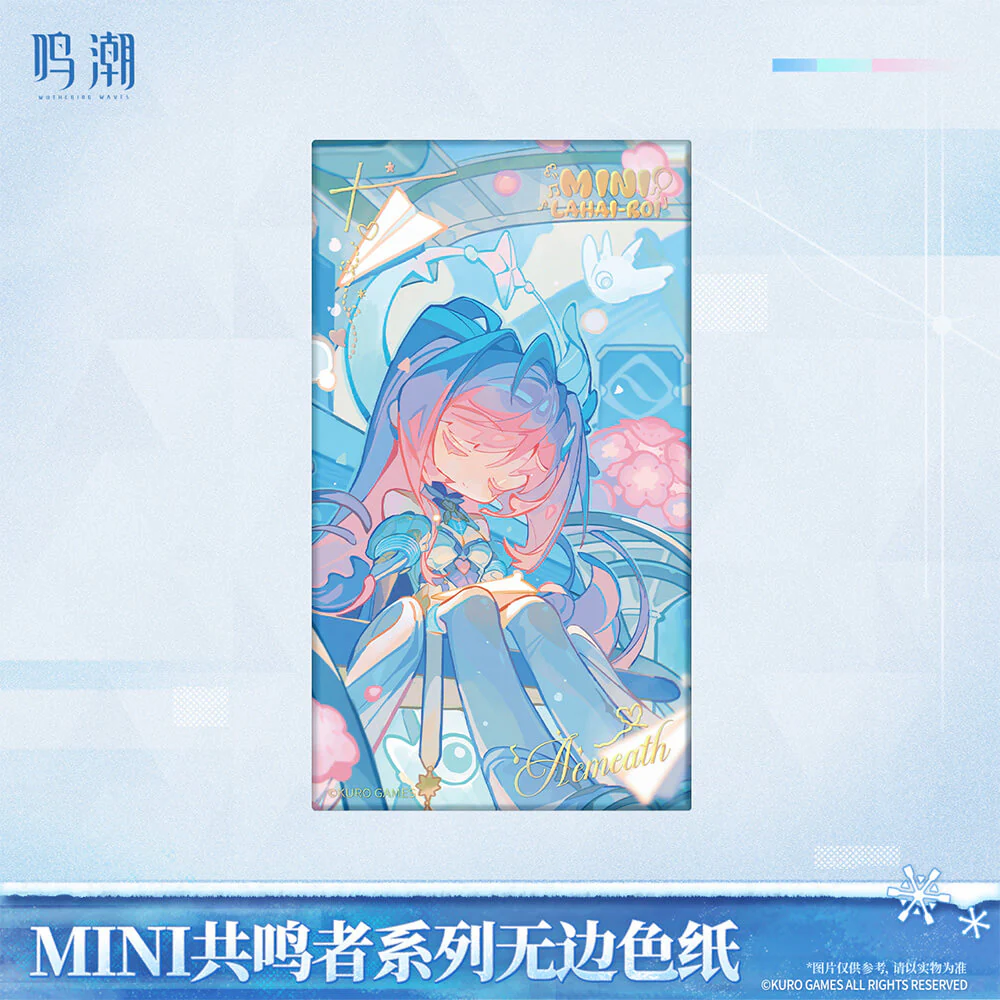 【 Pre order 】Chibi Resonator Series Unframed Colored Paper - Image 5