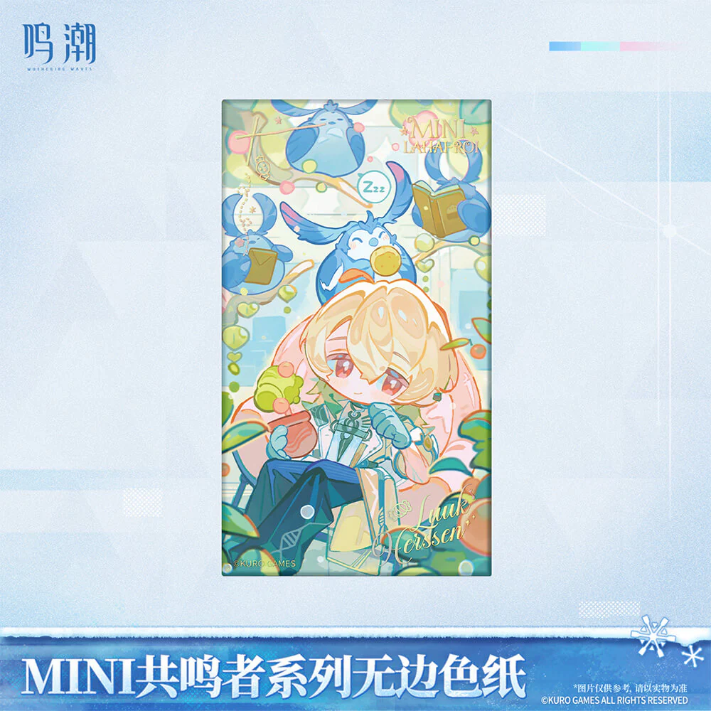 【 Pre order 】Chibi Resonator Series Unframed Colored Paper - Image 7