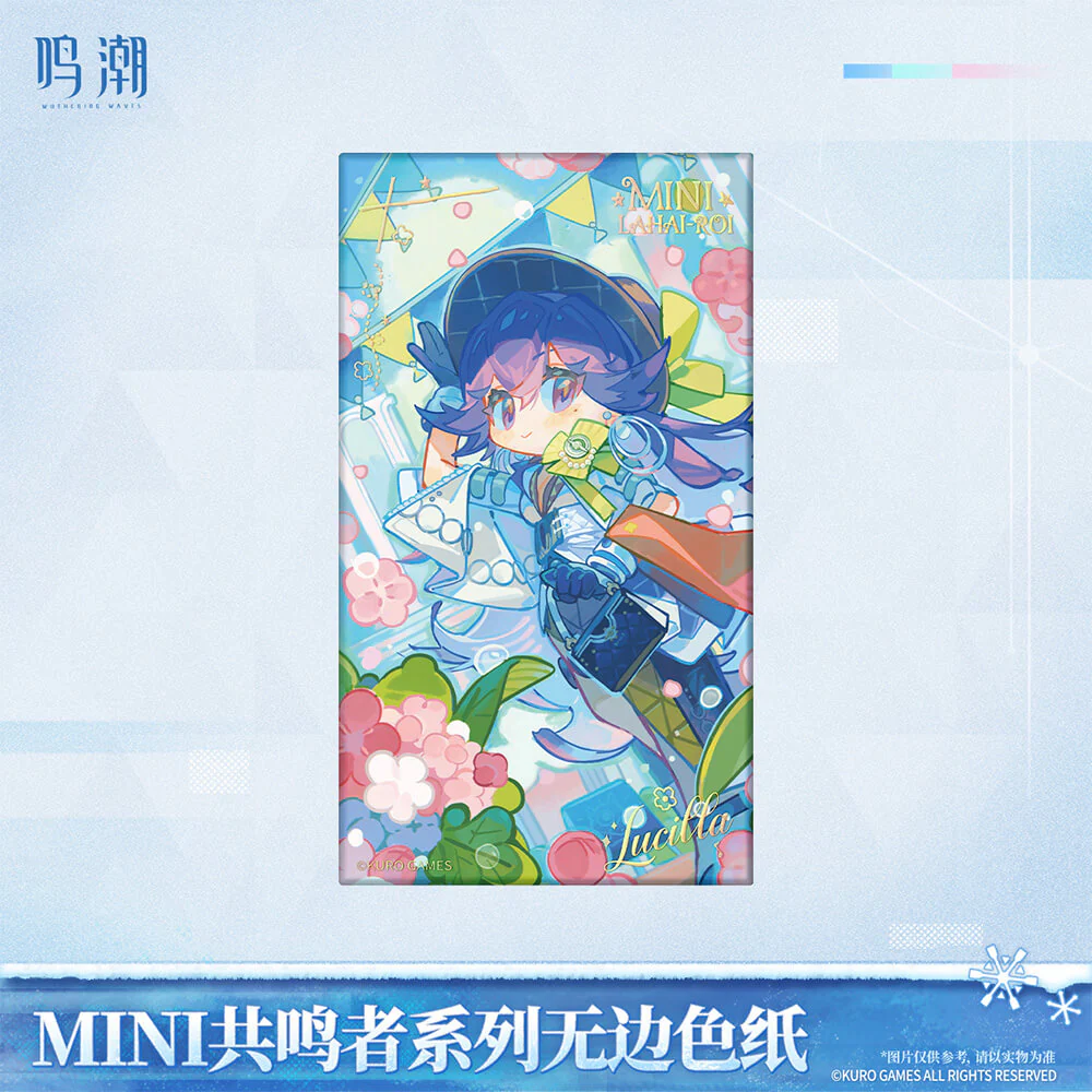【 Pre order 】Chibi Resonator Series Unframed Colored Paper - Image 8