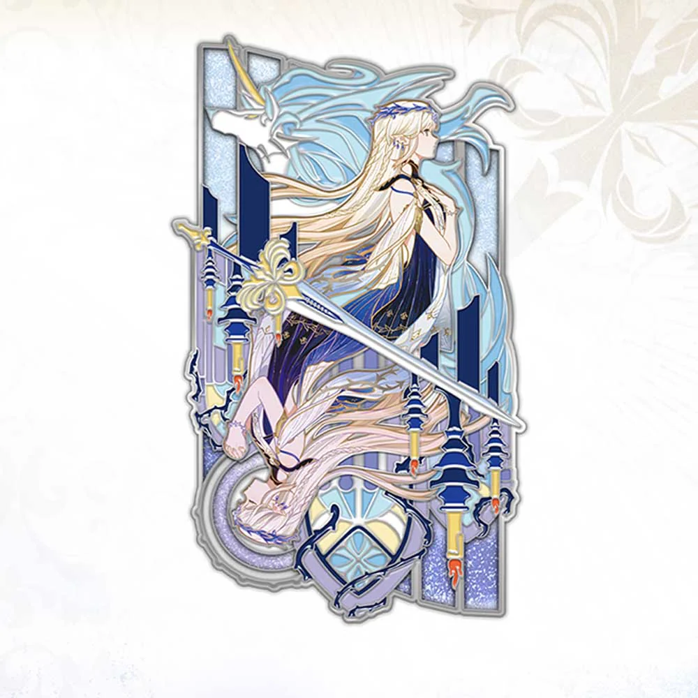 Inverted Tower Series Collectible Metal Badge - Image 3