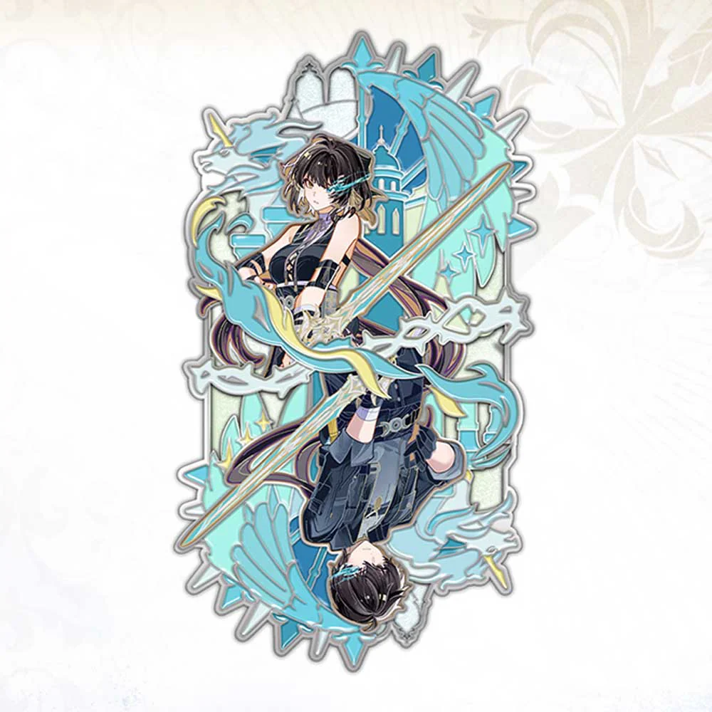Inverted Tower Series Collectible Metal Badge - Image 4