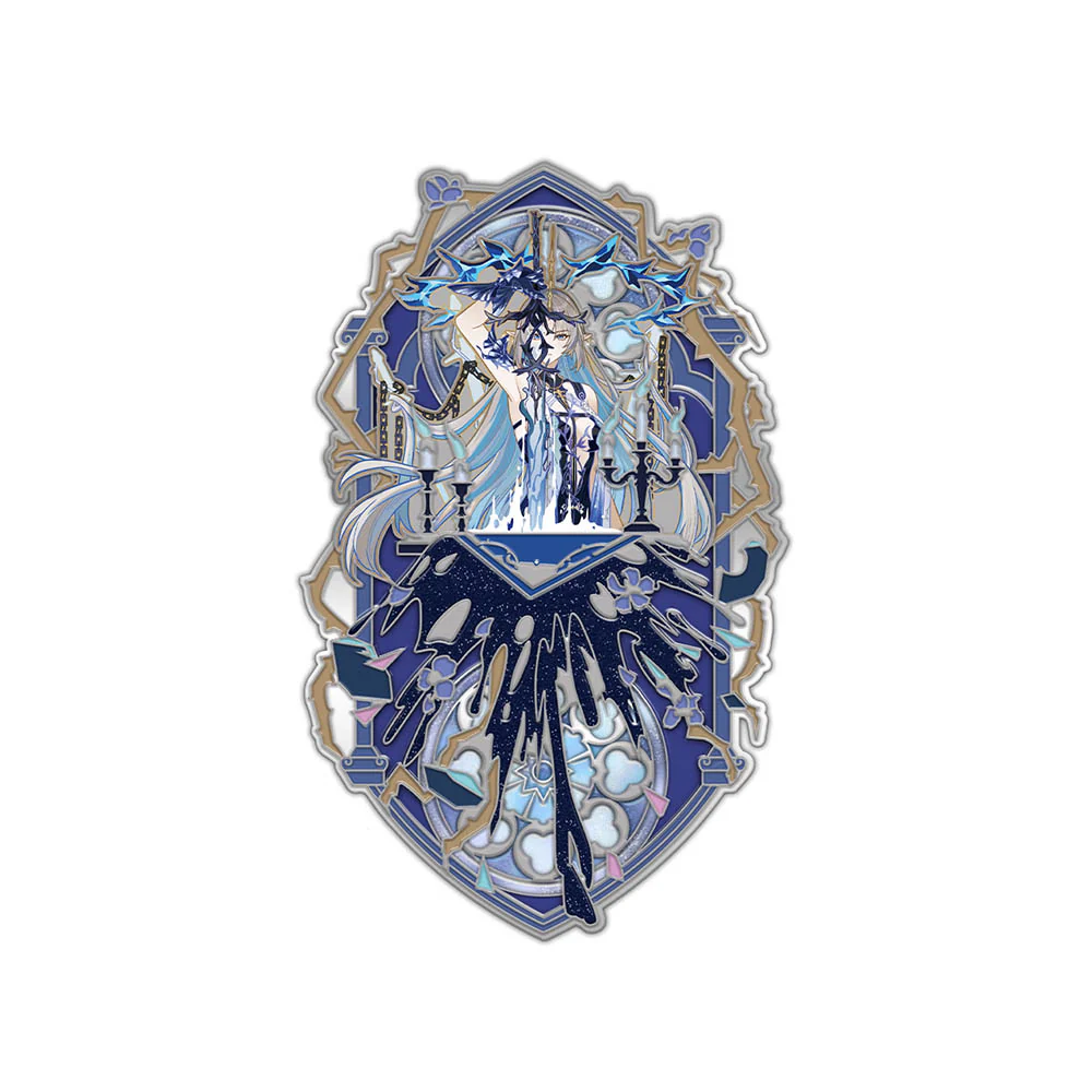 Inverted Tower Series Collectible Metal Badge - Image 6