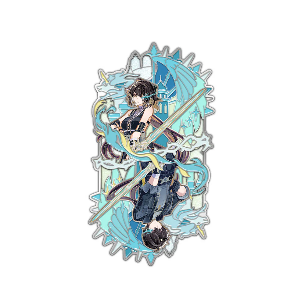 Inverted Tower Series Collectible Metal Badge - Image 7