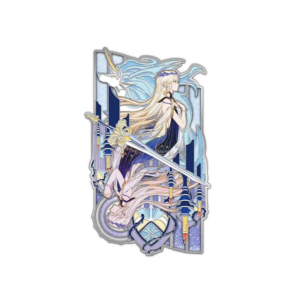 Inverted Tower Series Collectible Metal Badge - Image 8