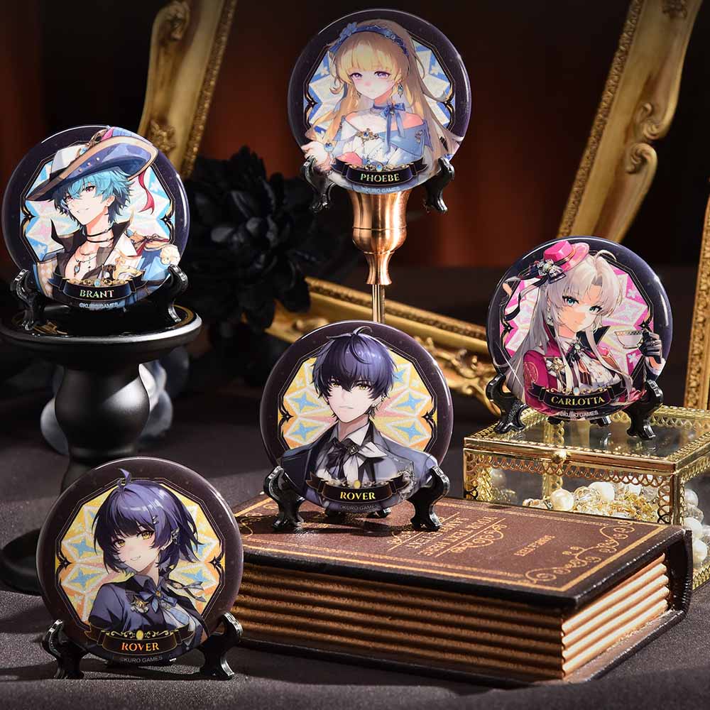 Luminous Whispers Series Tinplate Badge