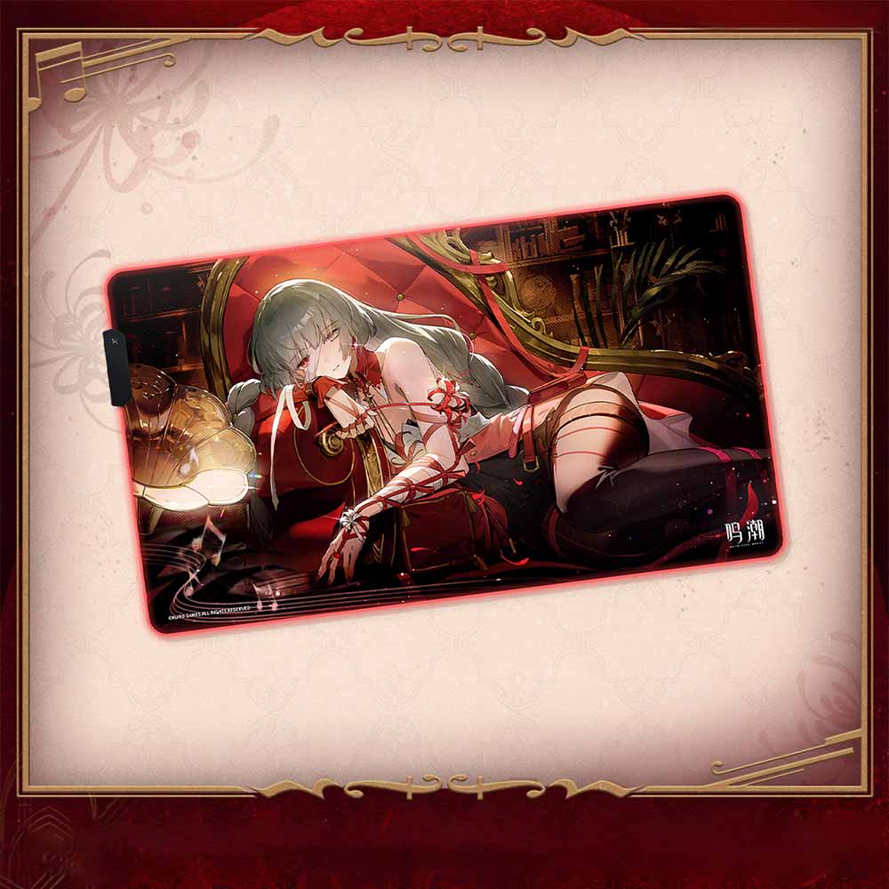 Melodies Yonder Themed Phrolova RGB Glowing Mouse Pad