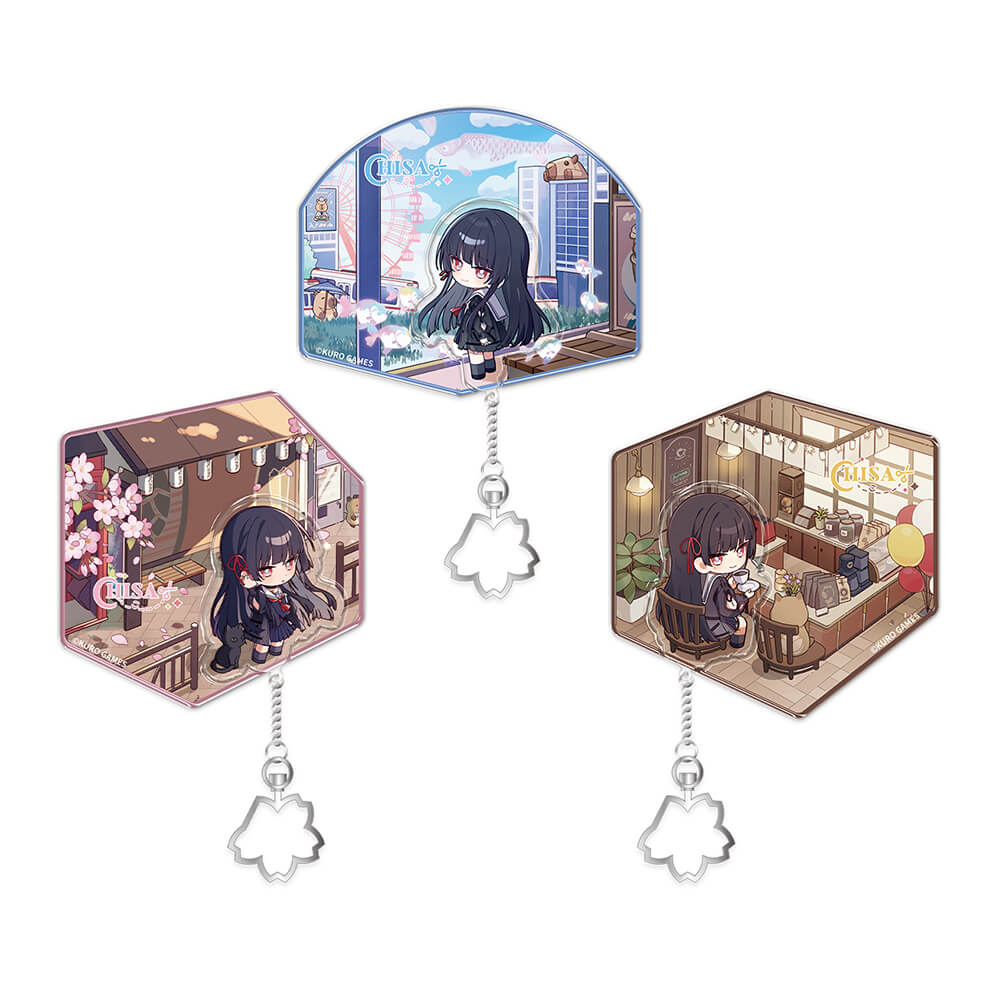 【 Pre order 】Resonator Themed Chibi Chisa Acrylic Fridge Magnet - Image 5