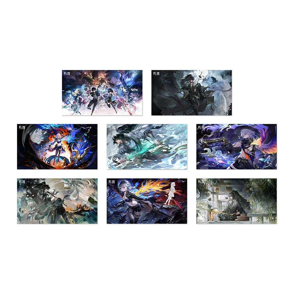 【 Pre order 】Resonator Themed Graphic Postcard Set - Image 5
