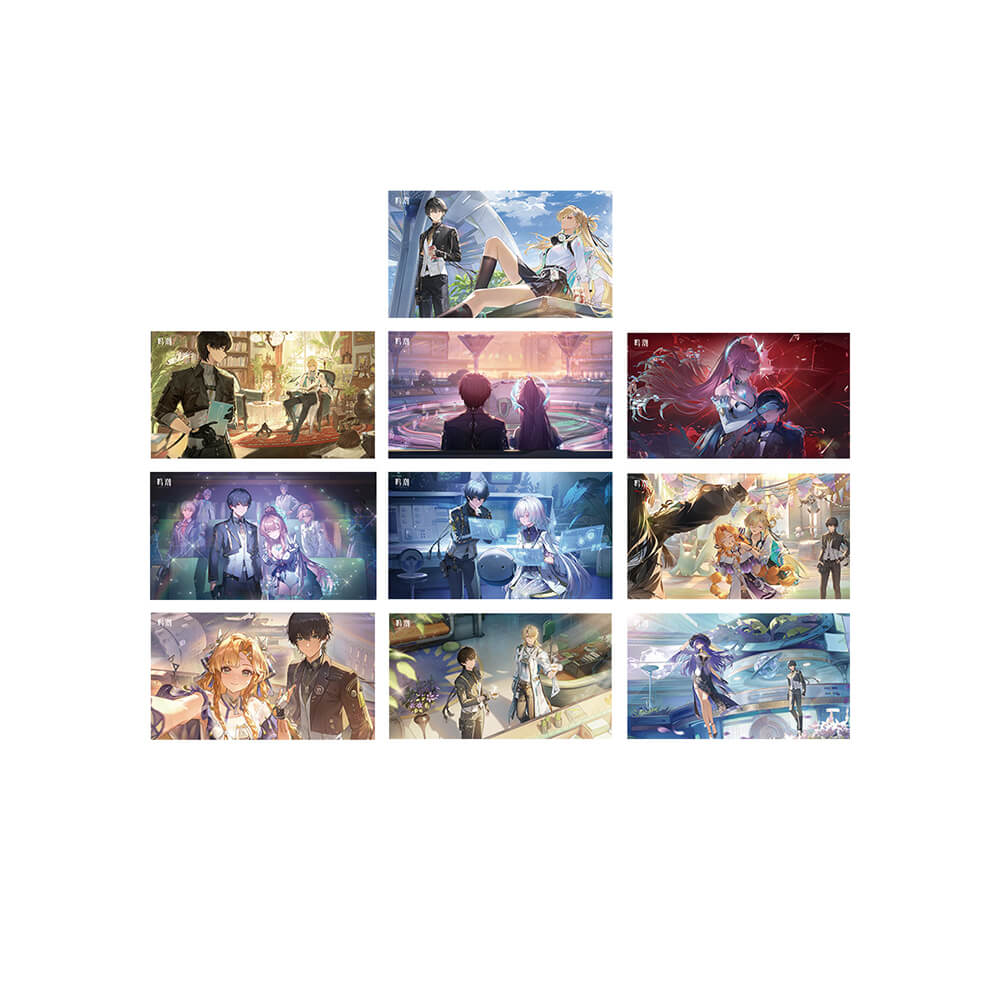 【 Pre order 】Resonator Themed Illustrated Postcard Set - Image 6