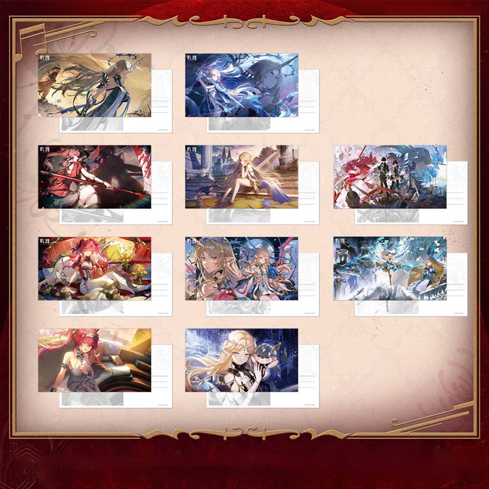 Resonator Themed Illustrated Postcard Set Vol.2
