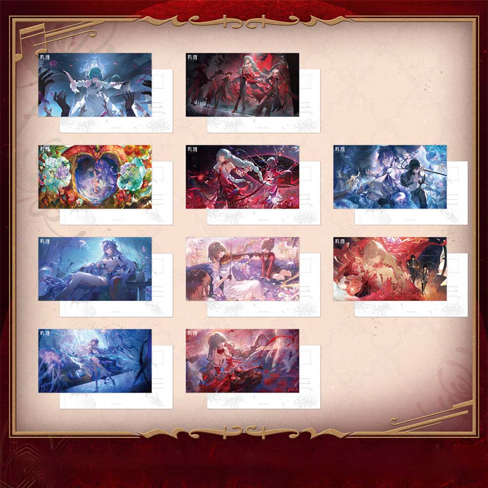 Resonator Themed Illustrated Postcard Set Vol.2 - Image 3
