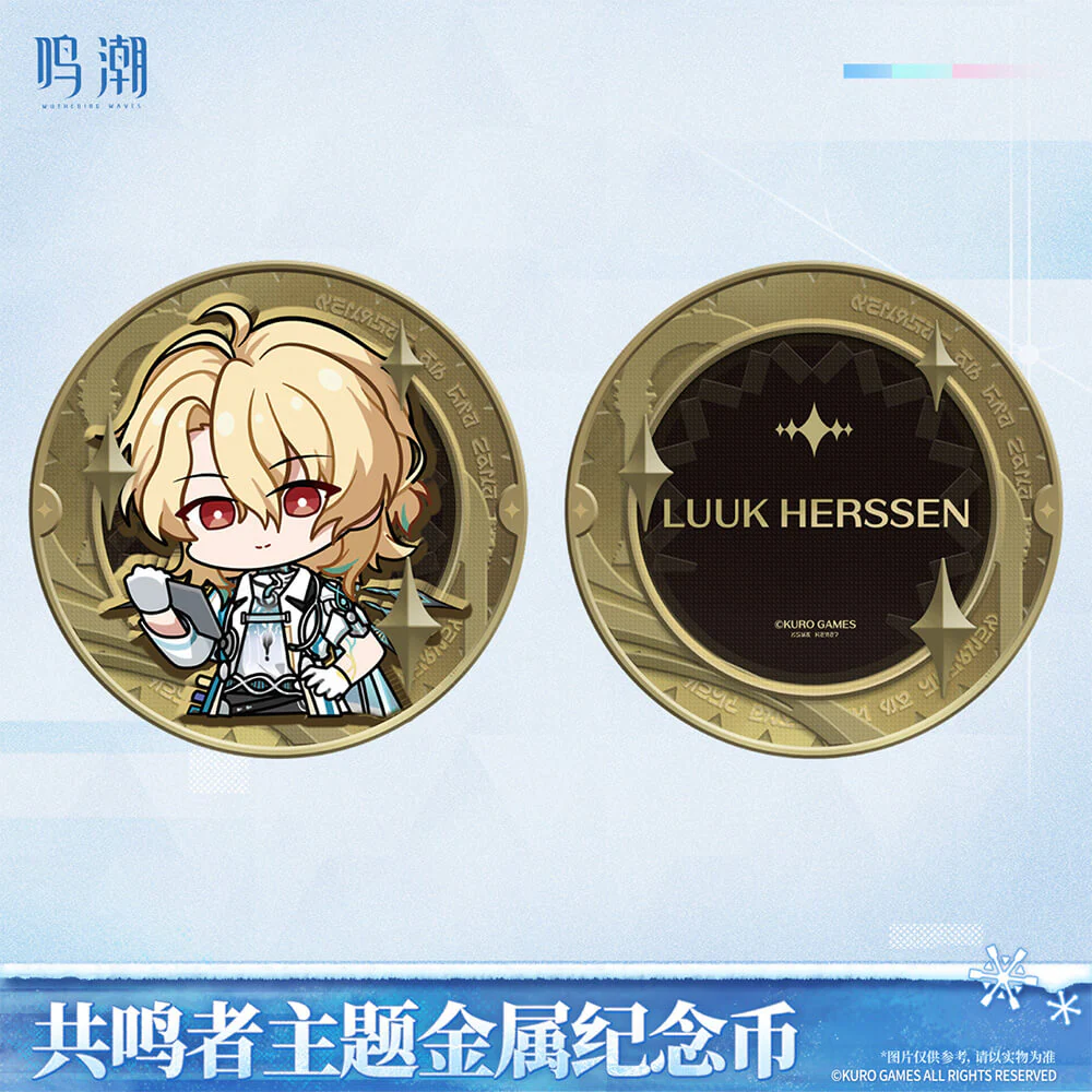【 Pre order 】Resonator Themed Metal Coin - Image 4
