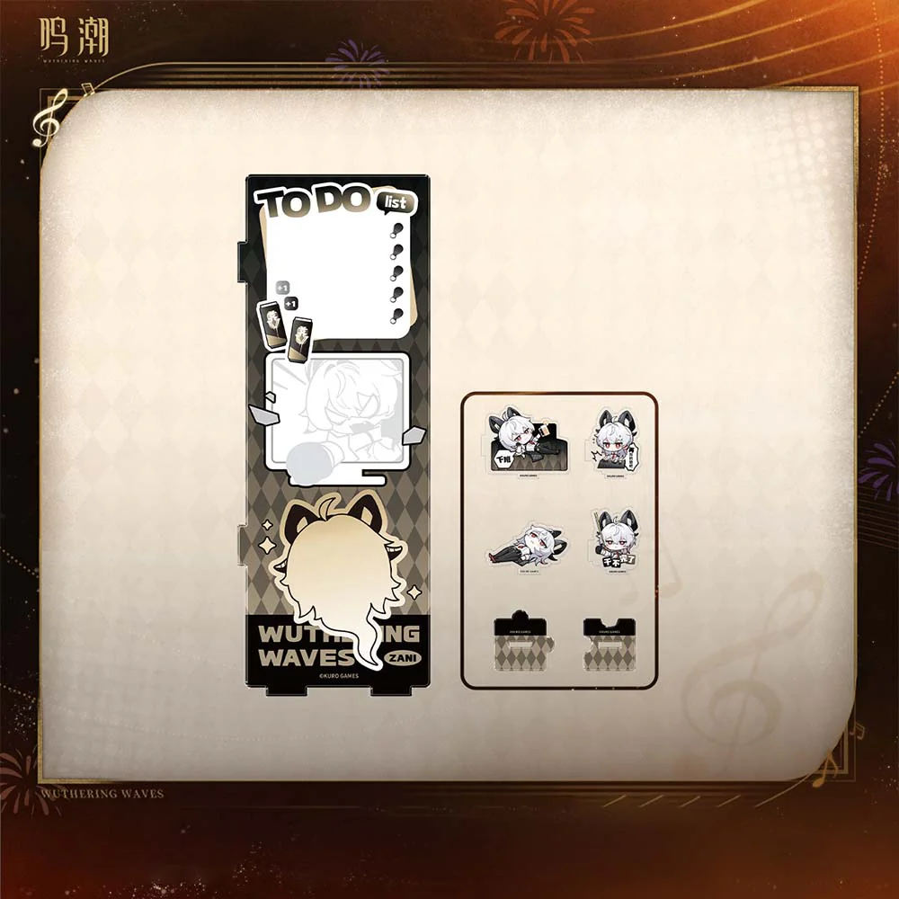 Resonator Themed Zani Message Board Stand