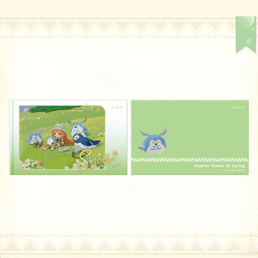 【 Pre order 】Sigrika Feather Seeker of Spring Themed Camera-style Acrylic Charm - Image 3