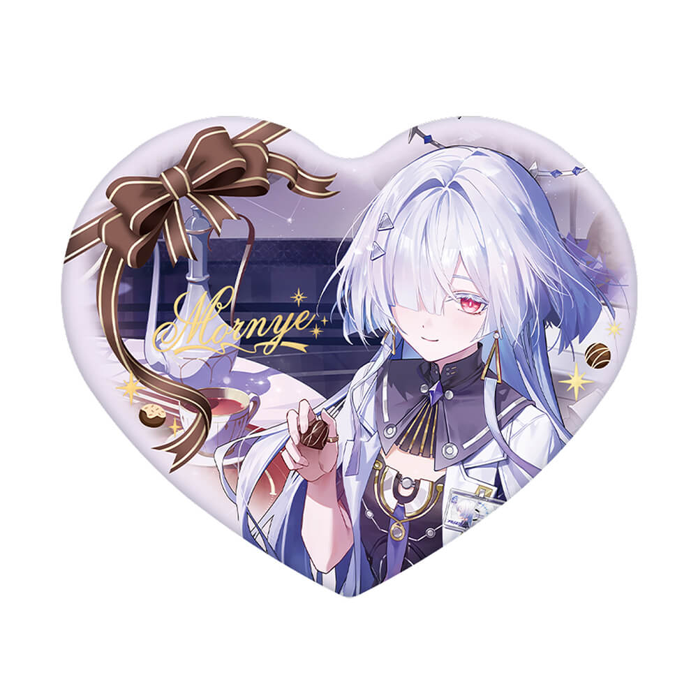 【 Pre order 】When Two Hearts Collide Heart-Shaped Badge - Image 5